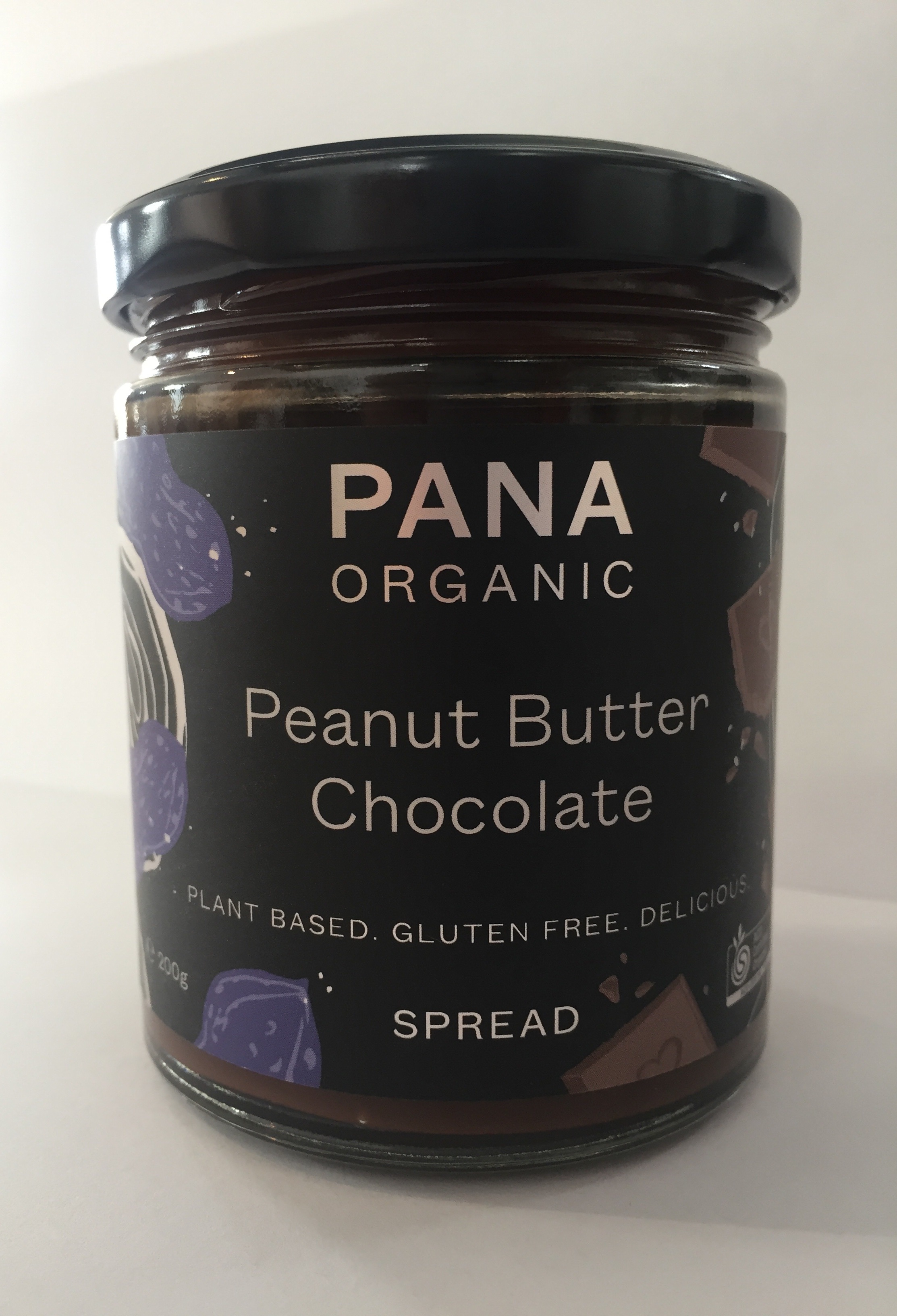 Pana Organic Pty Ltd — Pana Organic Peanut Butter Chocolate Spread 200g